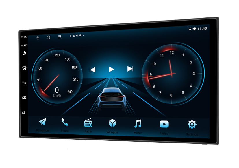 Radio 7″ HKR7001 Hawk Qled